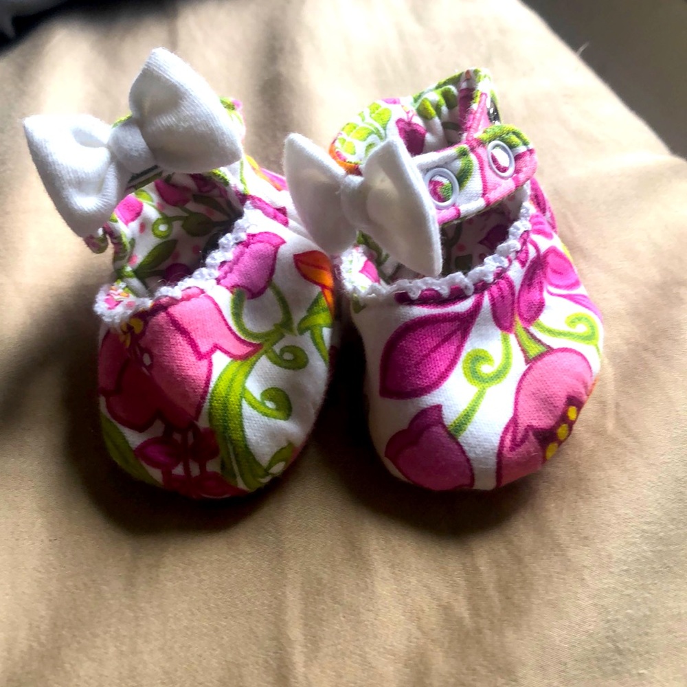 Vera Bradley baby slippers